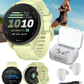 Garmin Forerunner 70 Easy-to-Use GPS Running Smartwatch AMOLED Touchscreen Display