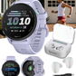 Garmin Forerunner 70 Easy-to-Use GPS Running Smartwatch AMOLED Touchscreen Display