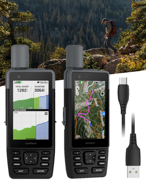 GPSMAP H1, Premium GPS Handheld Navigator with Color Touchscreen & Buttons