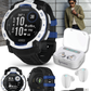 Garmin Instinct 3 Rugged Outdoor GPS Smartwatch – 45/50mm AMOLED & SOLAR, Supernova Collection, Limited Edition Color, Health & Fitness Tracking | Werable4U Bundle