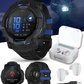 Garmin Instinct 3 Rugged Outdoor GPS Smartwatch – 45/50mm AMOLED & SOLAR, Supernova Collection, Limited Edition Color, Health & Fitness Tracking | Werable4U Bundle