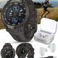 Garmin Instinct Crossover 1.2" AMOLED Sapphire Rugged Hybrid GPS Smartwatch (Various Models, incl. Tactical Edition), Analog Hands,  Health & Wellness Monitoring | Wearable4U Bundle