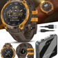 Garmin Instinct Crossover 1.2" AMOLED Sapphire Rugged Hybrid GPS Smartwatch (Various Models, incl. Tactical Edition), Analog Hands,  Health & Wellness Monitoring | Wearable4U Bundle