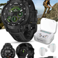 Garmin Instinct Crossover 1.2" AMOLED Sapphire Rugged Hybrid GPS Smartwatch (Various Models, incl. Tactical Edition), Analog Hands,  Health & Wellness Monitoring | Wearable4U Bundle