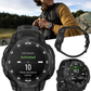 Garmin Instinct Crossover 1.2" AMOLED Sapphire Rugged Hybrid GPS Smartwatch (Various Models, incl. Tactical Edition), Analog Hands,  Health & Wellness Monitoring | Wearable4U Bundle
