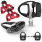 Garmin Rally RS110 / RS210 Single-Sensing or Dual-Sensing Power Meter Pedals for Road (SPD-SL) & Off-Road (SPD), Cycling Dynamics w/ Wearable4U Bundle