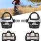 Garmin Rally RS110 / RS210 Single-Sensing or Dual-Sensing Power Meter Pedals for Road (SPD-SL) & Off-Road (SPD), Cycling Dynamics w/ Wearable4U Bundle