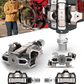 Garmin Rally XC110 & XC210 Single-Sensing / Dual-Sensing Power Meter Pedals for Cyclists, Shimano SPD Cleat Compatible, Rechargeable, Cycling Dynamics w/ Wearable4U Bundle