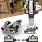Garmin Rally XC110 & XC210 Single-Sensing / Dual-Sensing Power Meter Pedals for Cyclists, Shimano SPD Cleat Compatible, Rechargeable, Cycling Dynamics w/ Wearable4U Bundle