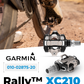 Garmin Rally XC110 & XC210 Single-Sensing / Dual-Sensing Power Meter Pedals for Cyclists, Shimano SPD Cleat Compatible, Rechargeable, Cycling Dynamics w/ Wearable4U Bundle