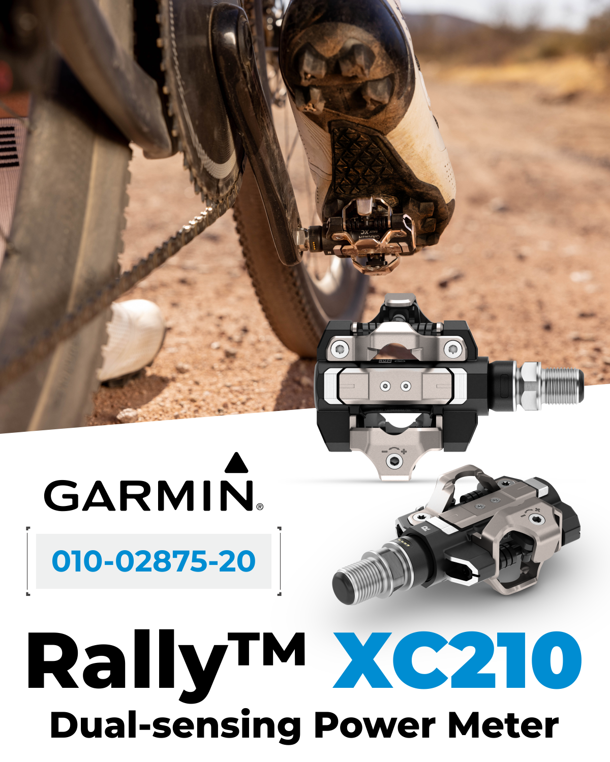 calibrate garmin rally pedals Garmin Rally XC110 & XC210 Single-Sensing / Dual-Sensing Power Meter P
