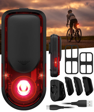 Garmin Varia RearVue 820, Advanced Rearview Radar & Tail Light, Enhanced Visibility & Awareness for Cyclists, Advanced Vehicle Tracking & Brake Light (010-03180-00) | Wearable4U PowerBank Bundle