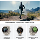 Garmin Fenix 9 AMOLED Premium Multisport GPS Smartwatch, Titanium, Sapphire