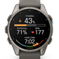 Garmin Fenix 9 AMOLED Premium Multisport GPS Smartwatch, Titanium, Sapphire