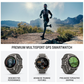 Garmin Fenix 9 AMOLED Premium Multisport GPS Smartwatch, Titanium, Sapphire