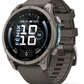 Garmin Fenix 9 AMOLED Premium Multisport GPS Smartwatch, Titanium, Sapphire