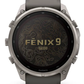 Garmin Fenix 9 Pro SOLAR Premium Multisport GPS Smartwatch, Titanium, Sapphire