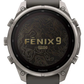 Garmin Fenix 9 Pro SOLAR Premium Multisport GPS Smartwatch, Titanium, Sapphire, inReach Connectivity