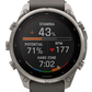 Garmin Fenix 9 Pro SOLAR Premium Multisport GPS Smartwatch, Titanium, Sapphire, inReach Connectivity