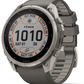 Garmin Fenix 9 Pro SOLAR Premium Multisport GPS Smartwatch, Titanium, Sapphire, inReach Connectivity