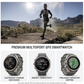 Garmin Fenix 9 Pro SOLAR Premium Multisport GPS Smartwatch, Titanium, Sapphire, inReach Connectivity