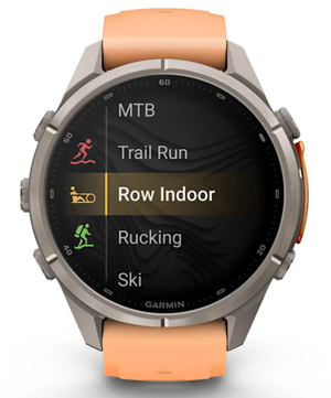 Garmin Fenix 9 Pro AMOLED Premium Multisport GPS Smartwatch, Titanium, Sapphire, inReach Connectivity
