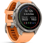 Garmin Fenix 9 Pro AMOLED Premium Multisport GPS Smartwatch, Titanium, Sapphire
