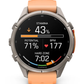 Garmin Fenix 9 Pro AMOLED Premium Multisport GPS Smartwatch, Titanium, Sapphire