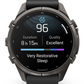 Garmin Fenix 9 Pro AMOLED Premium Multisport GPS Smartwatch, Titanium, Sapphire