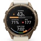 Garmin Fenix 9 Pro AMOLED Premium Multisport GPS Smartwatch, Titanium, Sapphire, inReach Connectivity