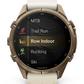 Garmin Fenix 9 Pro AMOLED Premium Multisport GPS Smartwatch, Titanium, Sapphire, inReach Connectivity