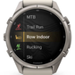 Garmin Fenix 9 Pro AMOLED Premium Multisport GPS Smartwatch, Titanium, Sapphire, inReach Connectivity