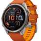 Garmin Fenix 9 Pro AMOLED Premium Multisport GPS Smartwatch, Titanium, Sapphire, inReach Connectivity
