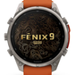 Garmin Fenix 9 Pro AMOLED Premium Multisport GPS Smartwatch, Titanium, Sapphire, inReach Connectivity