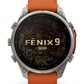Garmin Fenix 9 Pro AMOLED Premium Multisport GPS Smartwatch, Titanium, Sapphire