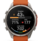 Garmin Fenix 9 Pro AMOLED Premium Multisport GPS Smartwatch, Titanium, Sapphire