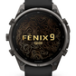 Garmin Fenix 9 Pro AMOLED Premium Multisport GPS Smartwatch, Titanium, Sapphire, inReach Connectivity