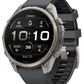 Garmin Fenix 9 Pro AMOLED Premium Multisport GPS Smartwatch, Titanium, Sapphire