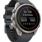 Garmin Fenix 9 Pro AMOLED Premium Multisport GPS Smartwatch, Titanium, Sapphire