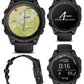Garmin Tactix 8 Series 47mm/51mm, AMOLED/Solar Charged Display, Premium Tactical GPS Smartwatch, Includes Applied Ballistics Ultralight (Elite) Solver | Wearable4U Bundle