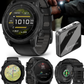 Garmin Tactix 8 Series 47mm/51mm, AMOLED/Solar Charged Display, Premium Tactical GPS Smartwatch, Includes Applied Ballistics Ultralight (Elite) Solver | Wearable4U Bundle