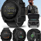 Garmin Tactix 8 Series 47mm/51mm, AMOLED/Solar Charged Display, Premium Tactical GPS Smartwatch, Includes Applied Ballistics Ultralight (Elite) Solver | Wearable4U Bundle