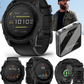 Garmin Tactix 8 Series 47mm/51mm, AMOLED/Solar Charged Display, Premium Tactical GPS Smartwatch, Includes Applied Ballistics Ultralight (Elite) Solver | Wearable4U Bundle
