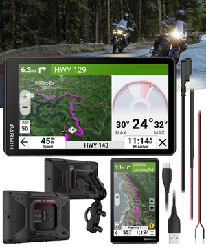 Garmin Zumo XT3 Rugged Motorcycle GPS Navigator | Wearable4U Power Bank Bundle