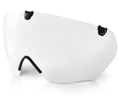 Kask Adult Bike Helmet Accessory MISTRAL VISOR Clear/Orange, Size 58/62