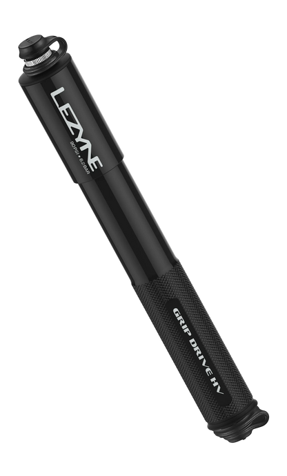 Lezyne Grip Drive HV High Volume Bike Hand Pump Medium Black (1-MP-GRIPHV-V1M04)
