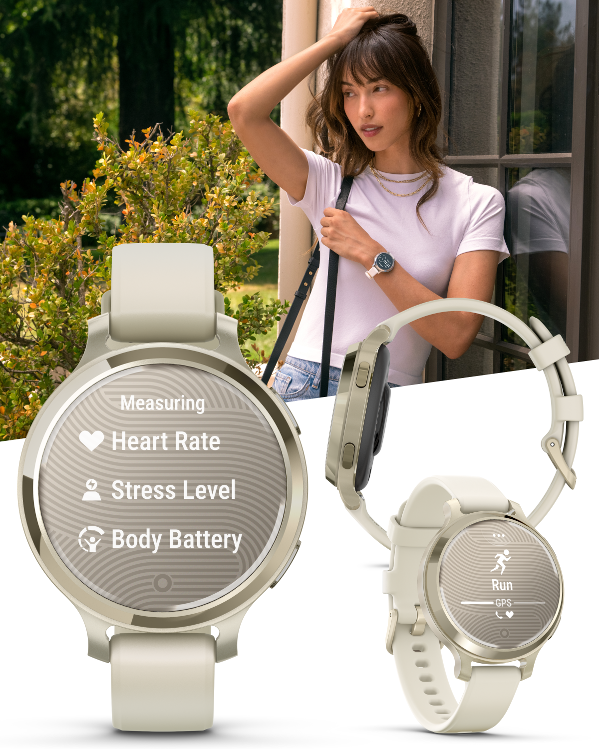 ガーミン Lily Sport Light Sand スマートウォッチ Amazon.co.jp: Garmin Lily Sport Light Sand/Rose Gold Small
