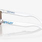 Oakley Frogskins Sunglasses Prizm Sapphire Lenses Crystal Clear Frame