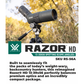 Vortex Optics Razor HD 13-39x56 Spotting Scope Angled (RS-56A)