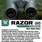 Vortex Optics Razor UHD 8x42 Waterproof Binocular (RZB-0842)